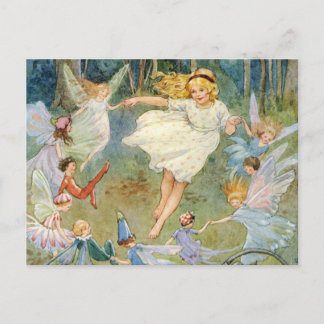 Tanzen am Fairy Ring Postkarte