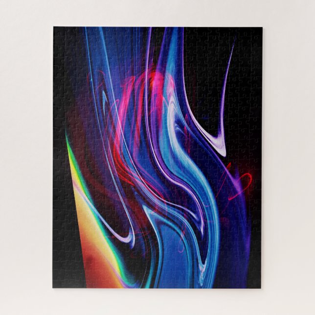 "Tanzen am Farbrand" Puzzle (Vertikal)