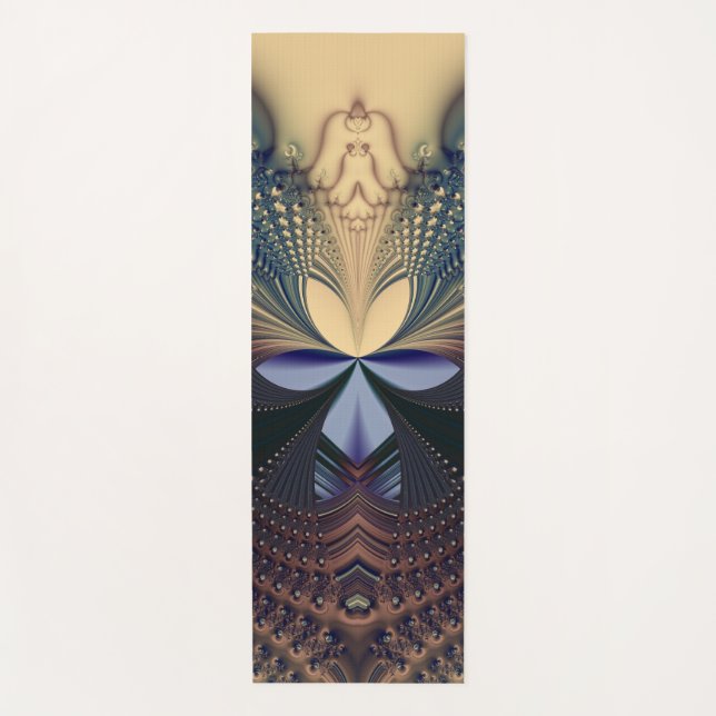 Tanzen auf einem Button - Yoga-Matte Yogamatte (Vorderseite)