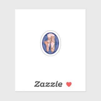 Tanzen auf Freedom Vinyl Sticker