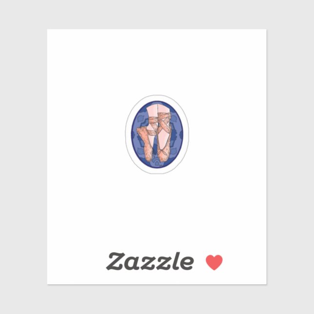 Tanzen auf Freedom Vinyl Sticker (Blatt)