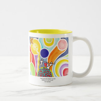 Tanzen auf Moonbeams Zweifarbige Tasse