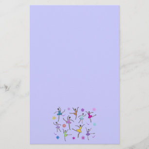 Tanzen-Ballerina-Briefpapier Briefpapier