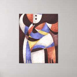 Tanzen Barefoot Leinwanddruck