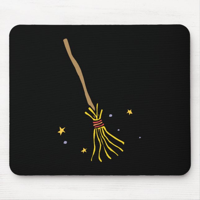 Tanzen-Besen Mousepad (Vorne)