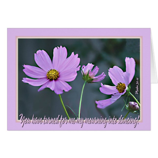 Tanzen-Blumen (Vorderseite (Horizontal))