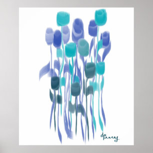 "TANZEN-BLUMEN " POSTER