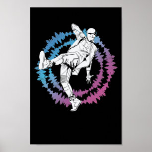 Tanzen Breakdance Beat Poster
