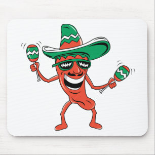 Tanzen-Chili-Pfeffer Mousepad