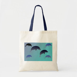Tanzen-Delphin-Tasche Tragetasche