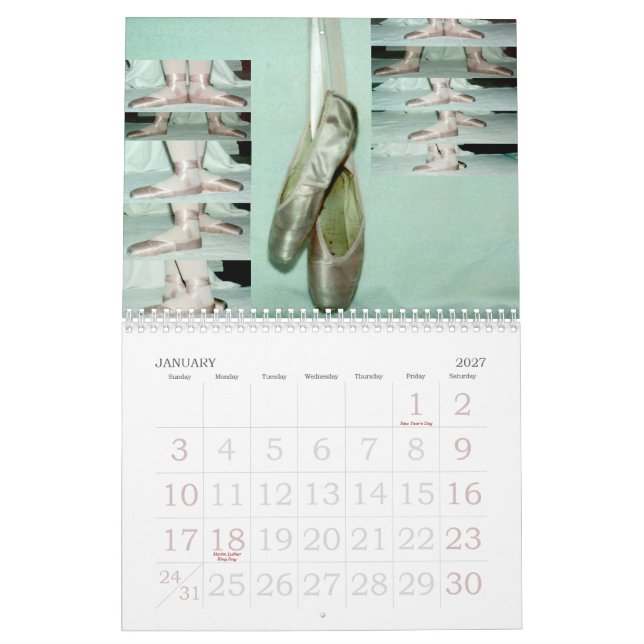 Tanzen durch das Jahr: Kalender 2015 (Jan 2027)