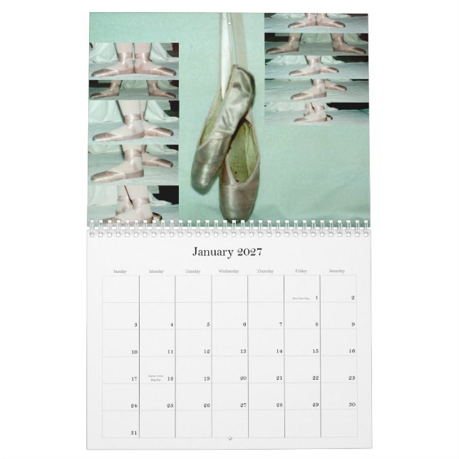 Tanzen durch den Kalender des Jahr-2015 (Jan 2027)