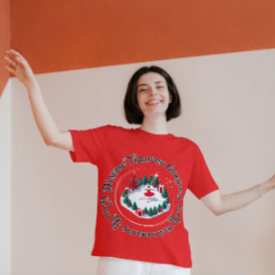 Tanzen durch Weihnachten mit meinen SuperPower-Bew T-Shirt