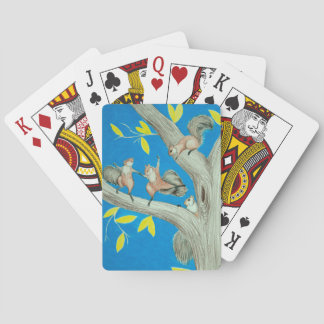 Tanzen-Eichhörnchen-Spielkarte-Plattform Spielkarten