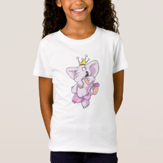Tanzen-Elefant-Prinzessin T-Shirt