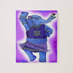 Tanzen-Elefant Puzzle