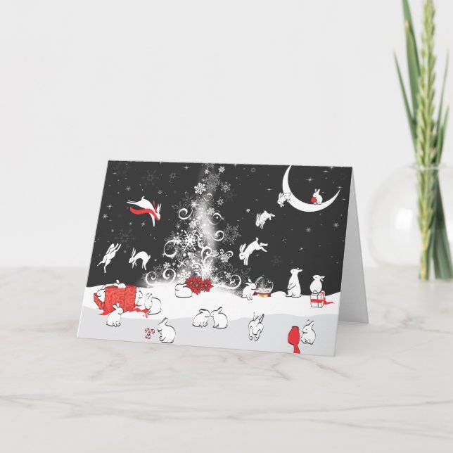 TANZEN FEIERTAGSKARTE (Vorderseite)