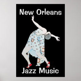 Tanzen im Jazz 2018 New Orleans Poster