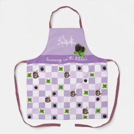 "Tanzen in der Küche" BlackBerry Jam Schürze