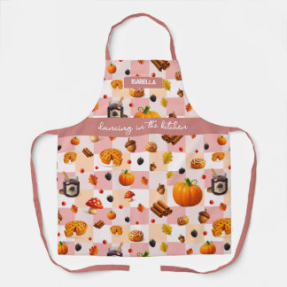 "Tanzen in der Küche" - Gemütlicher Herbst Schürze