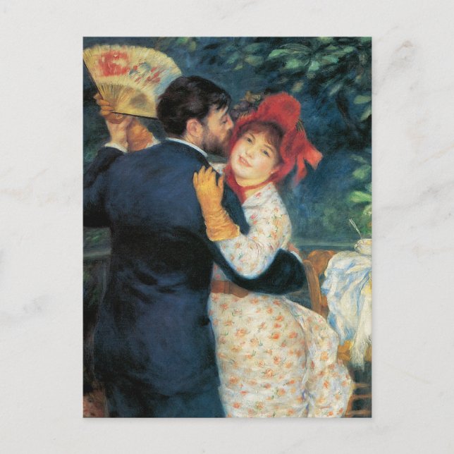 Tanzen in der Landeszeitung Postkarte (Vorderseite)