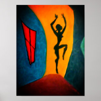 Tanzen in diesem Sonnenlicht-Poster! Poster