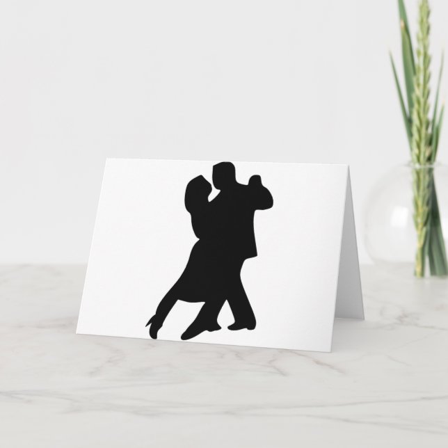 Tanzen Karte (Vorderseite)