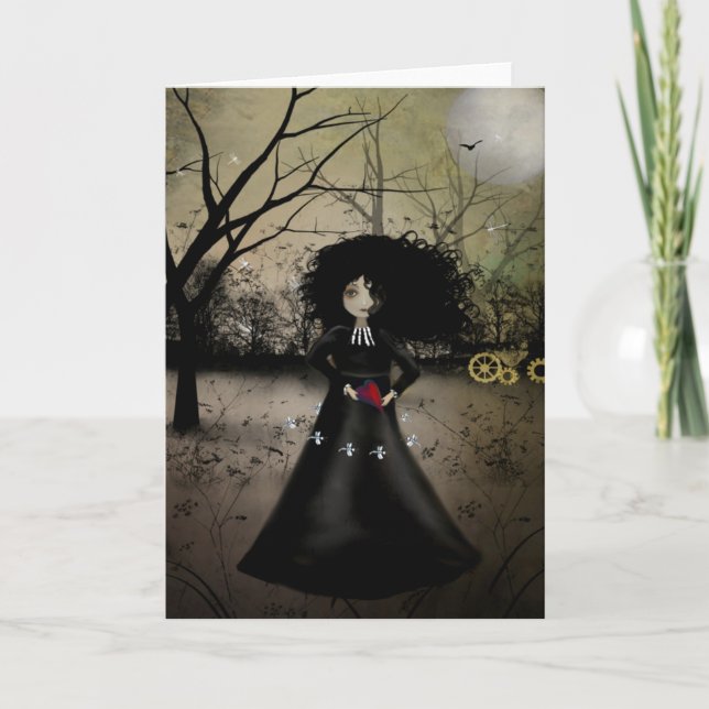 Tanzen-Libellen-Gruß-Karte Karte (Vorderseite)