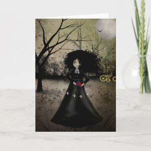 Tanzen-Libellen-Gruß-Karte Karte