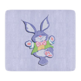 Tanzen Lila Osterhase Schneidebrett