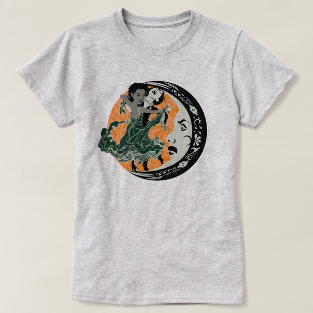 tanzen mit deiner Dunkelheit T-Shirt (Design vorne)