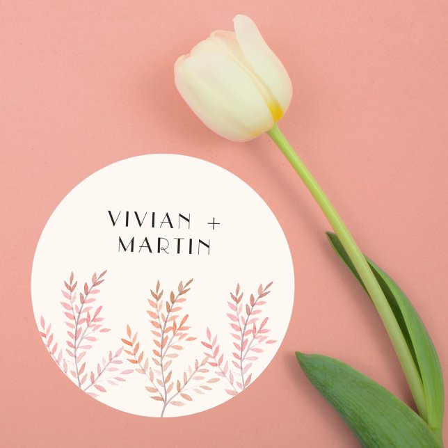 Tanzen mit dem Flüstern des Windes Runder Aufkleber (Von Creator hochgeladen)