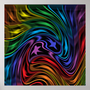 Tanzen mit dem Sternenplakat Poster