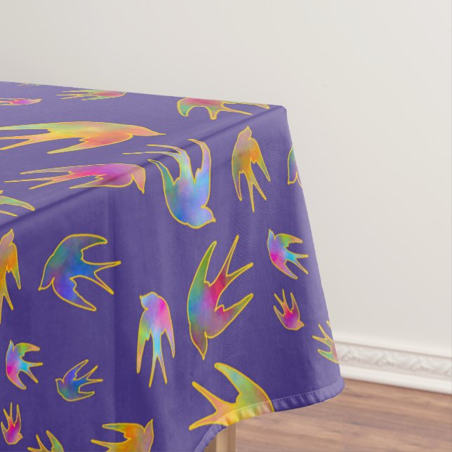 Tanzen mit dem Windmondlicht Tischdecke (Beispiel)
