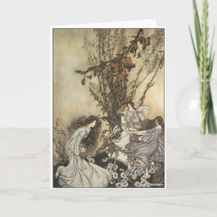 Tanzen mit den Feen Karte