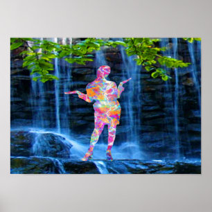 Tanzen mit der Natur Poster