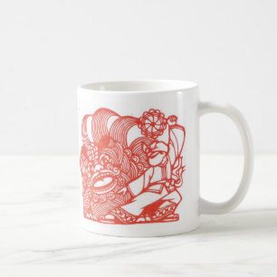 Tanzen mit Löwe Kaffeetasse