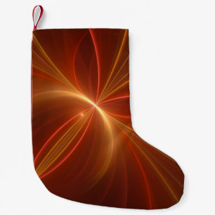 Tanzen mit moderner Abstrakter Fraktal Kunst Kleiner Weihnachtsstrumpf