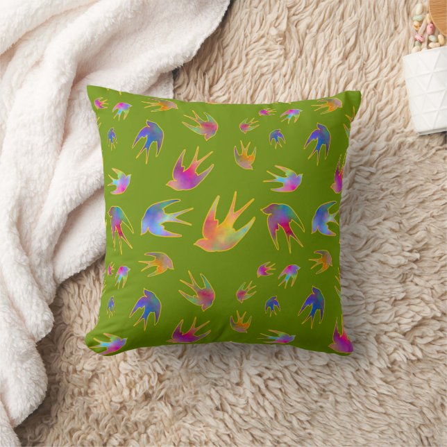 Tanzen mit Wind Springtime.jpg Kissen (Decke)