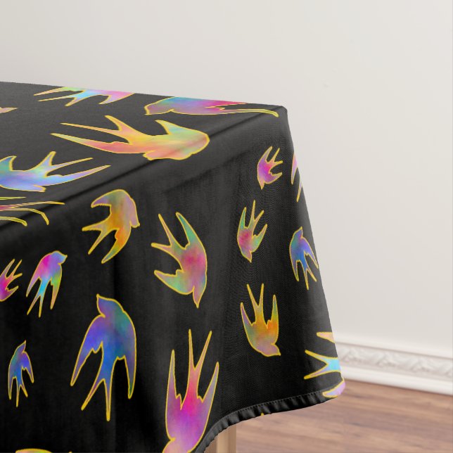Tanzen mit Windstich Tischdecke (Beispiel)