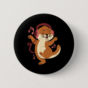 Tanzen Otter Musik hören Button