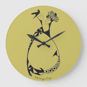 Tanzen-Paar-Uhr Große Wanduhr