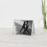 Tanzen-Paare Notecard