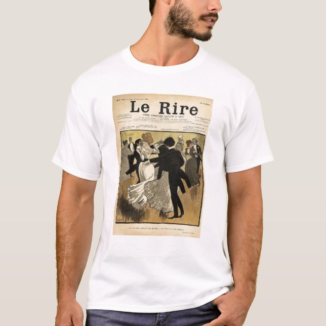 Tanzen-Paare T-Shirt (Vorderseite)
