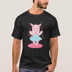 Tanzen Pig Ballerina für Balletttänzer T-Shirt