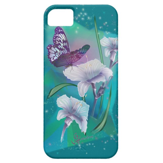 Tanzen-Schmetterlingstelefonkasten Case-Mate iPhone Hülle (Rückseite)