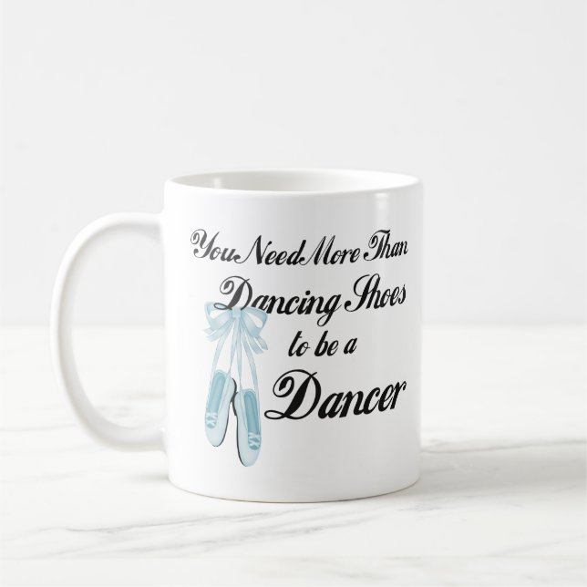 Tanzen-Schuhe Kaffeetasse (Links)