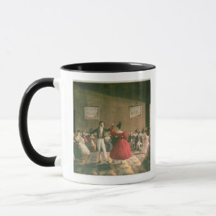 Tanzen Sie in einen Salon in Buenos Aires, c.1831 Tasse