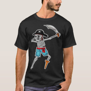 Tanzen Skelett I DAB I Dabbing I Pirate T-Shirt