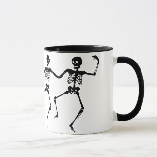 Tanzen-Skelette (Halloween) Tasse